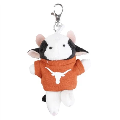 Chaveiro de pelúcia de vaca